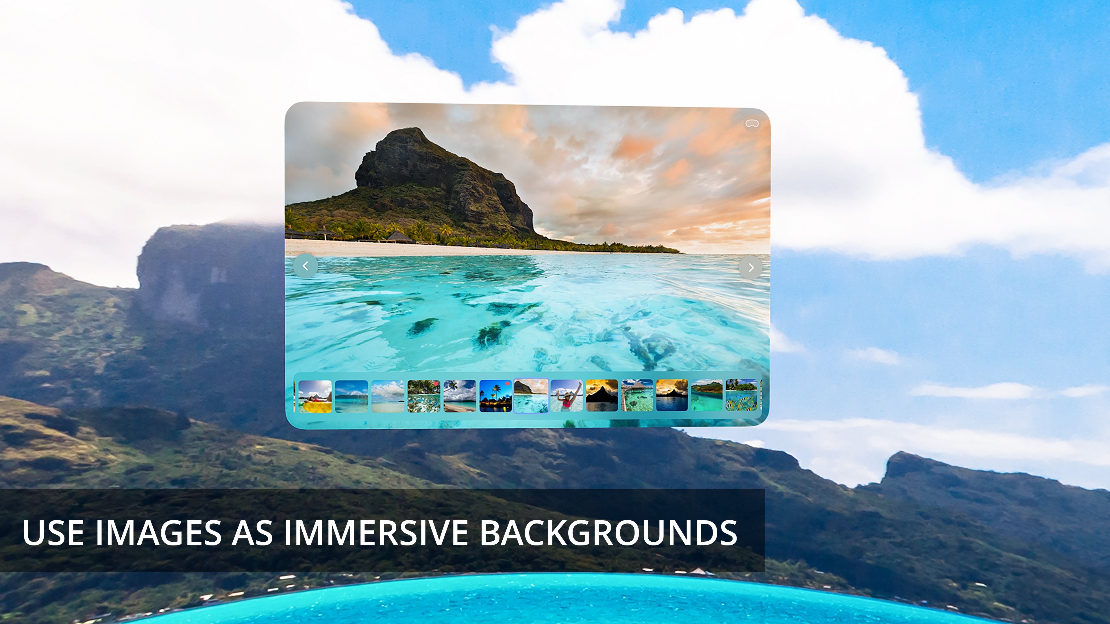 Export image format panel in Paralux