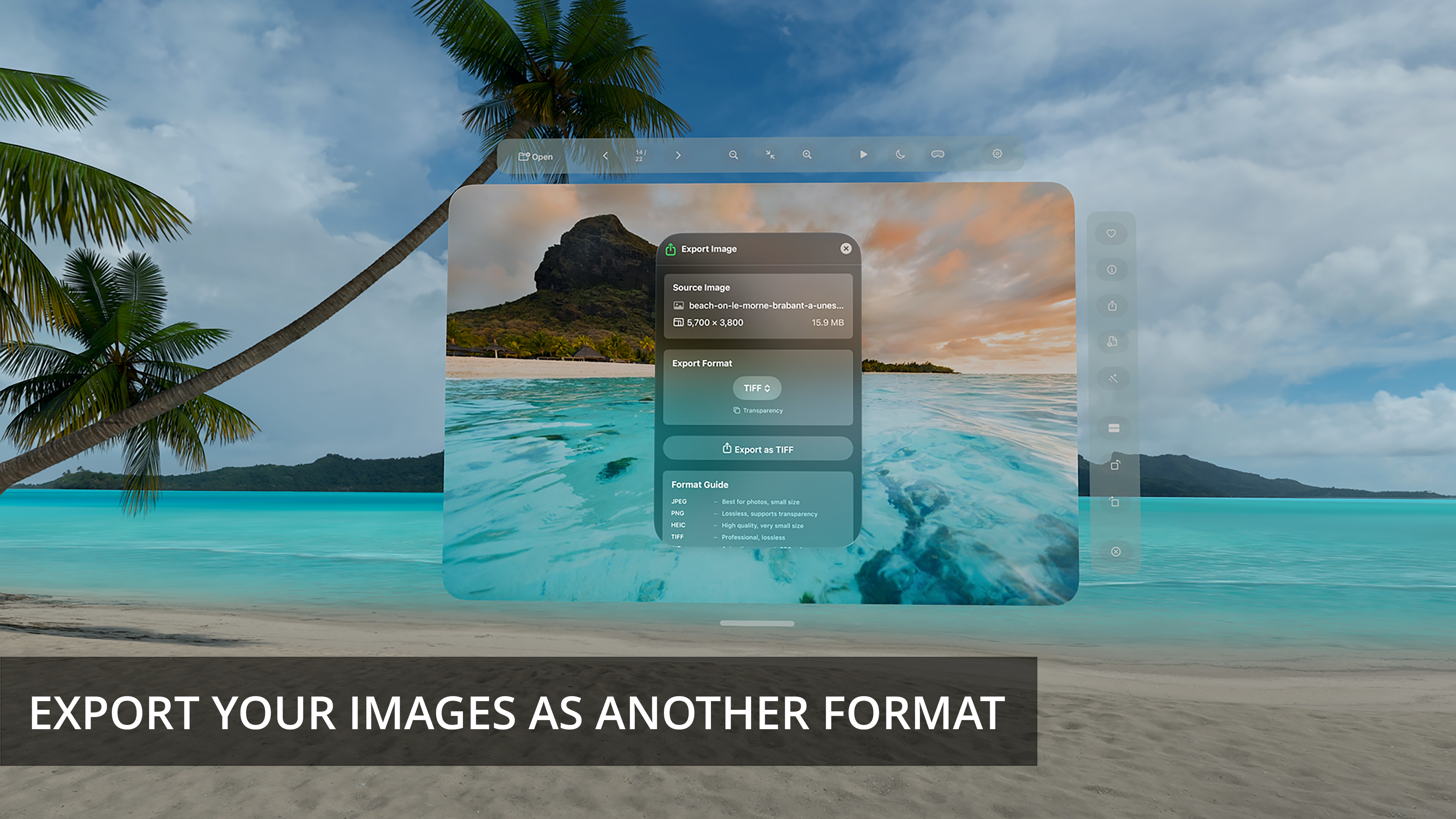 Liquid Glass Lighting feature in Paralux